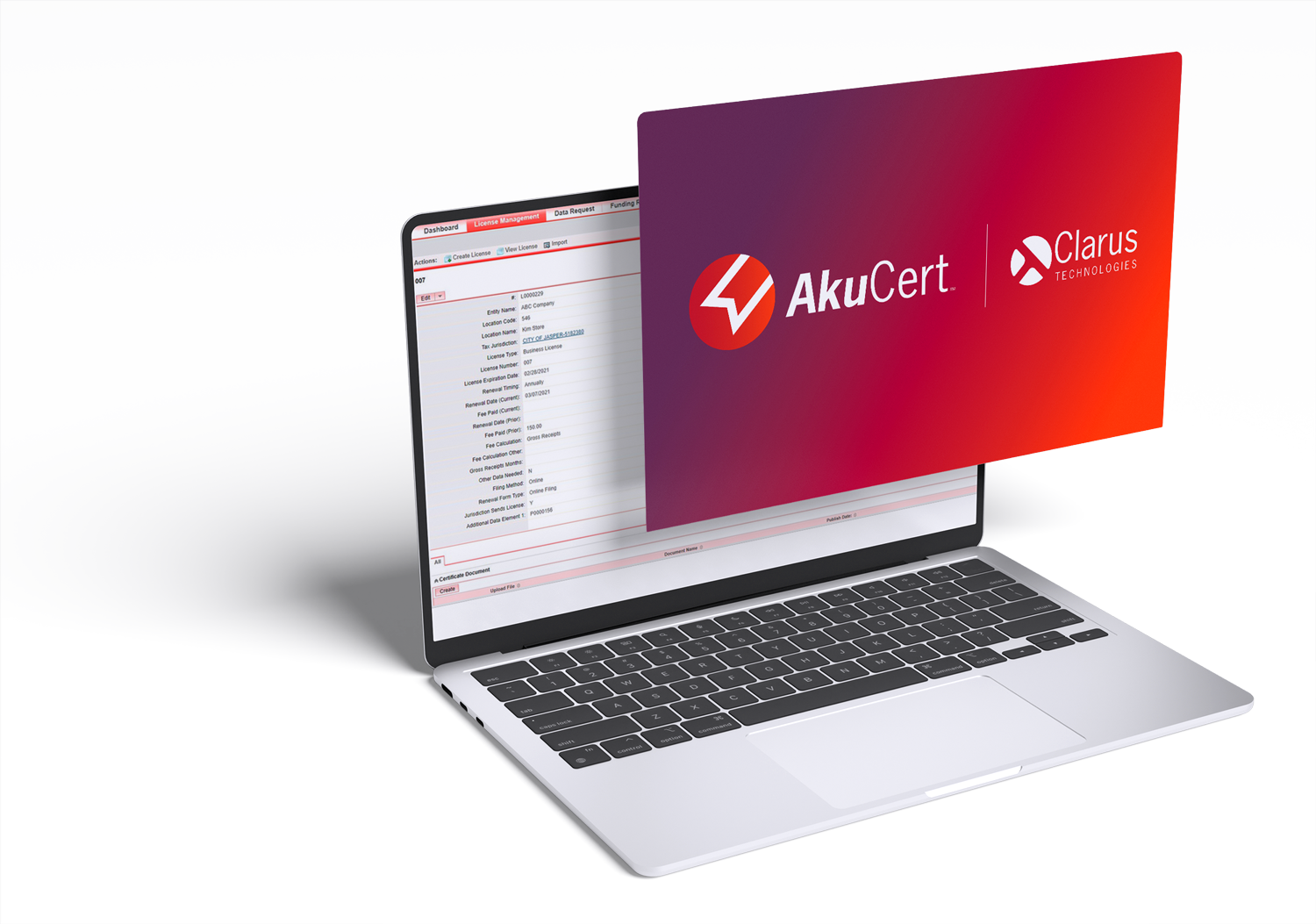 AkuCert Exemption Certificate Management