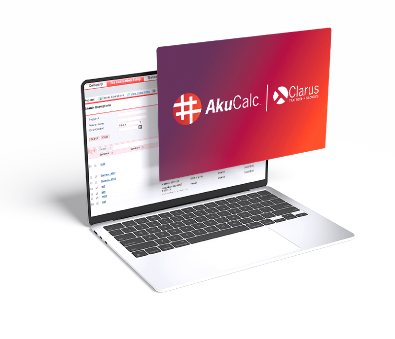 AkuCalc Sales and Use Tax Calculation